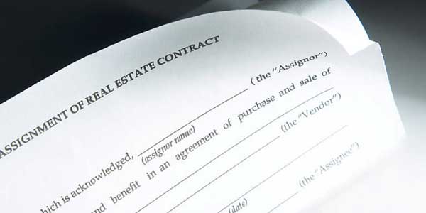 Real estate contract